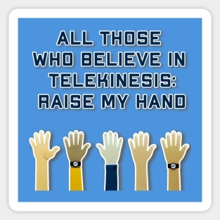 telekinesis Sticker